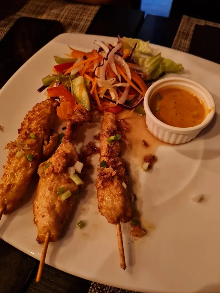 Brochettes de Poulet Curry