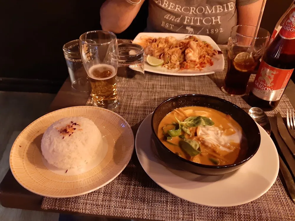 Curry Rouge Au Poulet